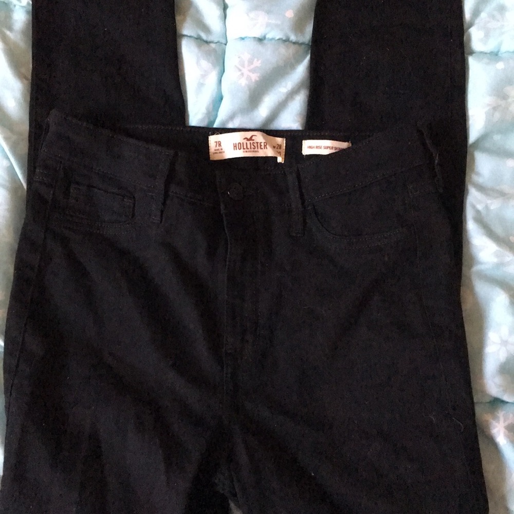 Black Skinny Jeans Hollister